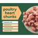 Natures Menu Home Prepare Raw Poultry Heart Chunks 1Kg